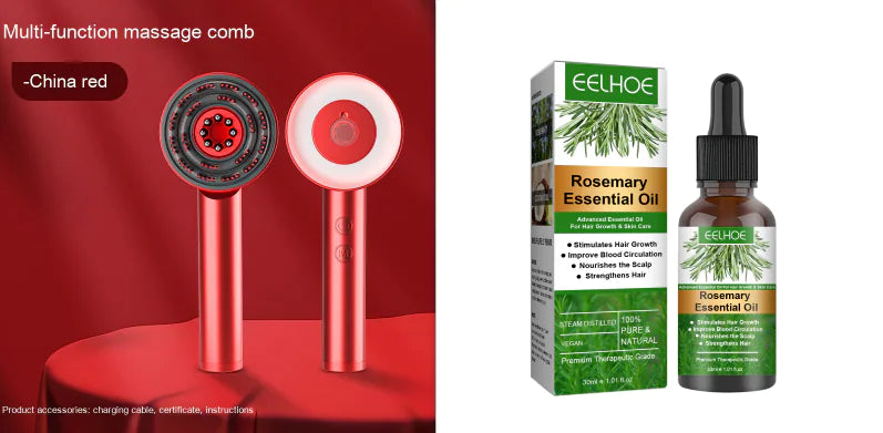 ماساژور شانه ای پوست سر