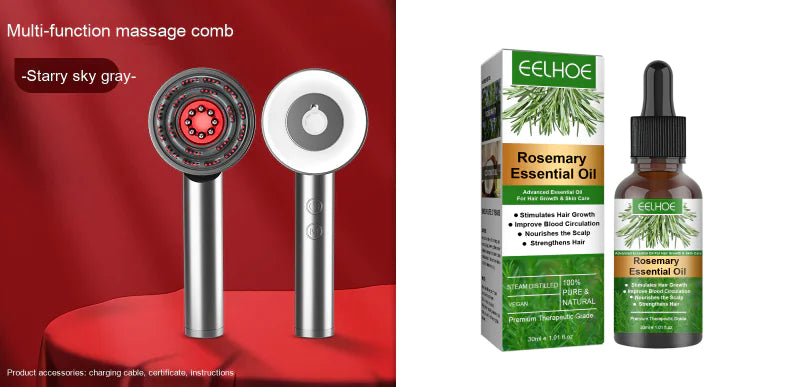 ماساژور شانه ای پوست سر