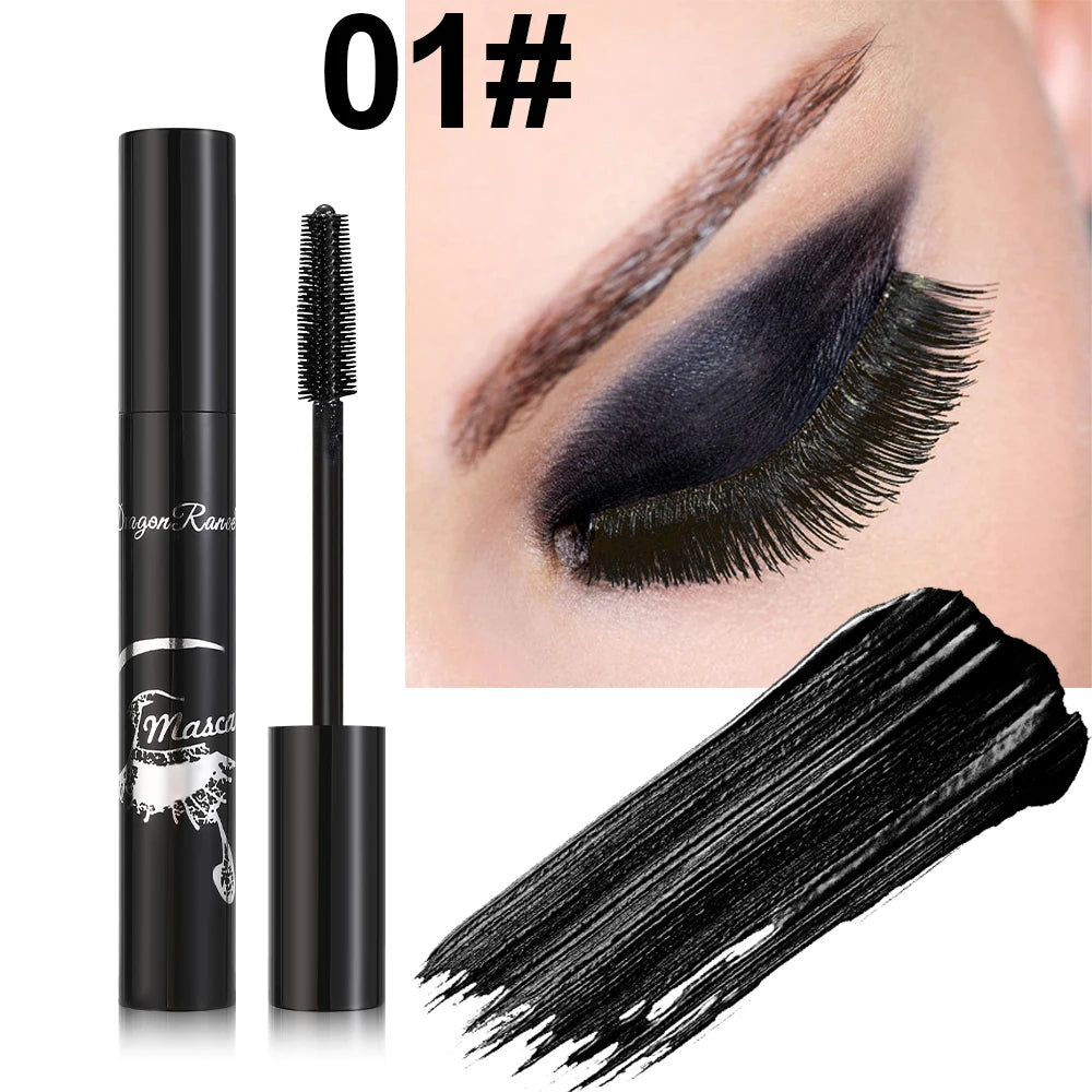 Colorful Mascara, Long-Lasting, Waterproof, Non-Smudged, Lightweight, Smooth, Easy to Color, Thick, Slender, Thick and Elongated